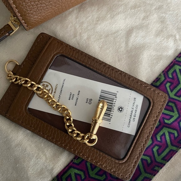 Tory Burch Women's Britten Zip Continental Wallet & cardholder - Picture 9 of 10